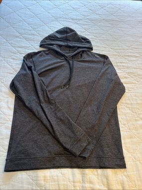 SODO Men's Crewneck Hoodie Sweater - Charcoal Heather